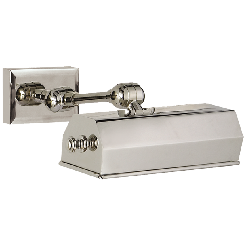 Doncaster 8" Picture Light-Visual Comfort-VISUAL-CHD 5117PN-Wall LightingPolished Nickel-4-France and Son