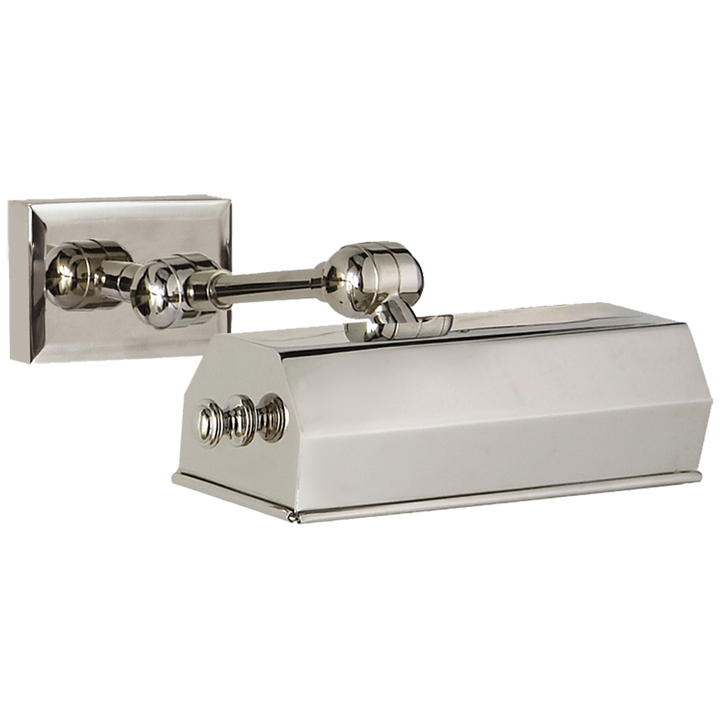 Doncaster 8" Picture Light-Visual Comfort-VISUAL-CHD 5117PN-Wall LightingPolished Nickel-4-France and Son