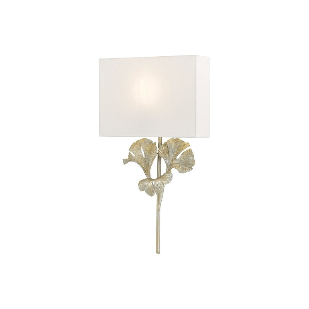 Gingko Silver Wall Sconce