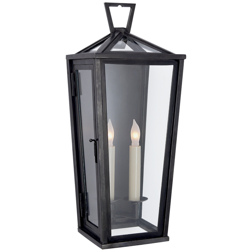 Larissa Small Tall 3/4 Wall Lantern