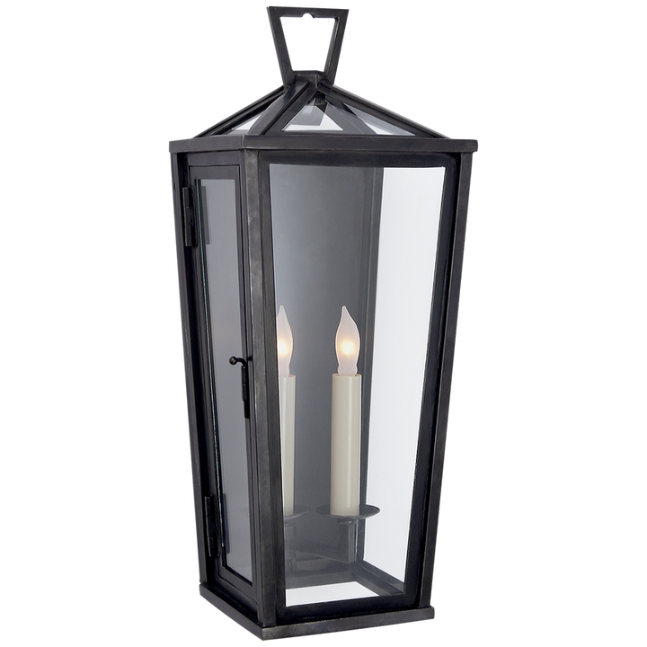 Larissa Small Tall 3/4 Wall Lantern