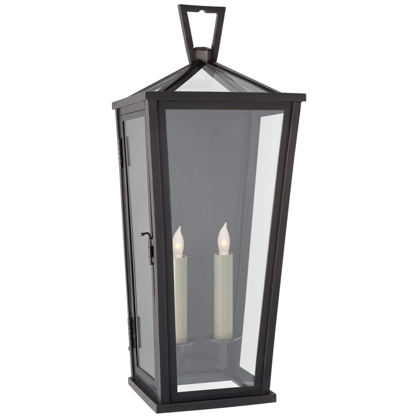 Larissa Medium Tall 3/4 Wall Lantern