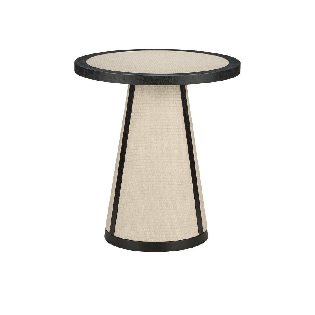 Deanna Raffia Accent Table