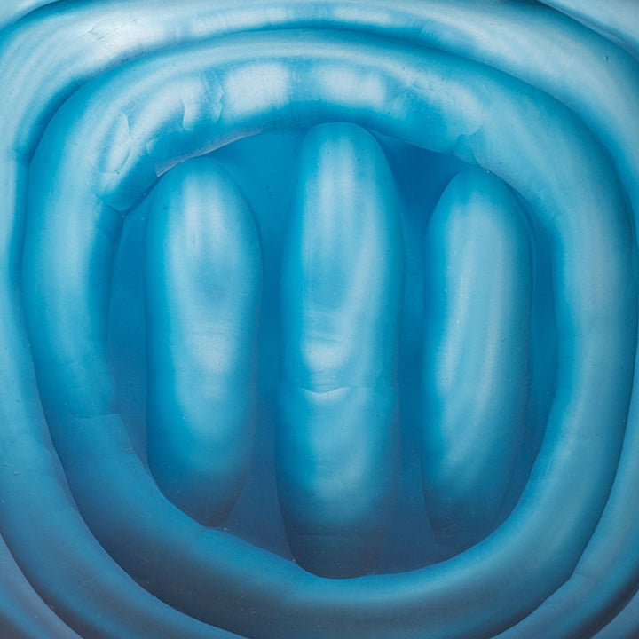 Circle Small Vase, Frost Blue