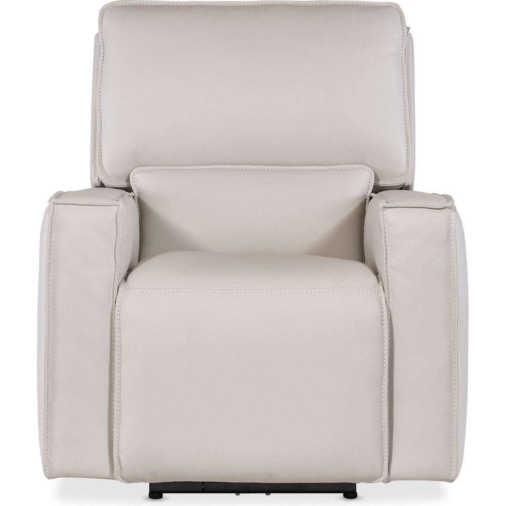 Lounge Chairs: Recliners Miles Zero Gravity Power Recliner with Power Headrest - Grey