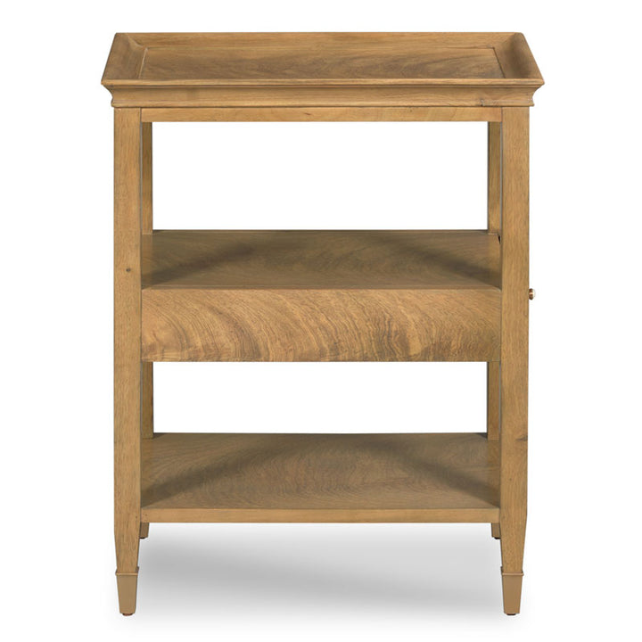 Speedwell Nightstand-Woodbridge Furniture-WOODB-CK101-45-NightstandsAmsterdam Black-4-France and Son