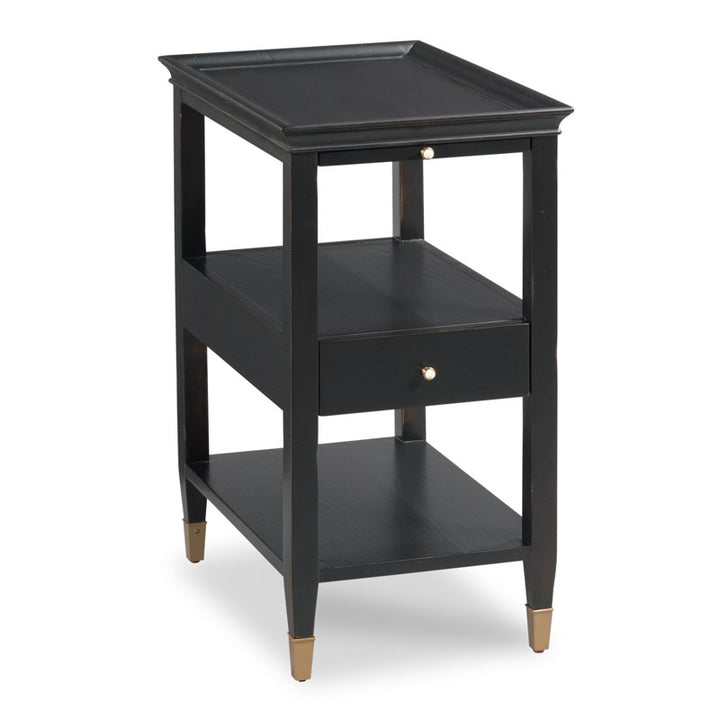 Speedwell Nightstand-Woodbridge Furniture-WOODB-CK101-45-NightstandsAmsterdam Black-6-France and Son