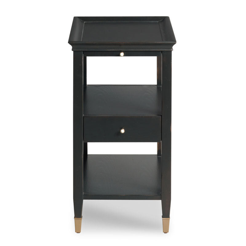 Speedwell Nightstand-Woodbridge Furniture-WOODB-CK101-45-NightstandsAmsterdam Black-7-France and Son