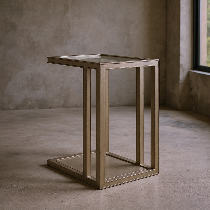 Glaze Small Table Quartz