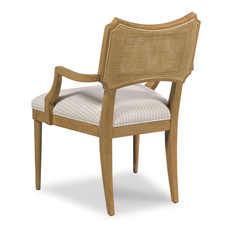 Powers Cane Arm Chair-Woodbridge Furniture-WOODB-CK700-17-Dining Chairs-2-France and Son