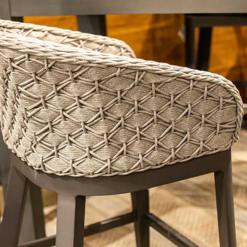 Marbella Barstool in Echo Ash w/ Self Welt