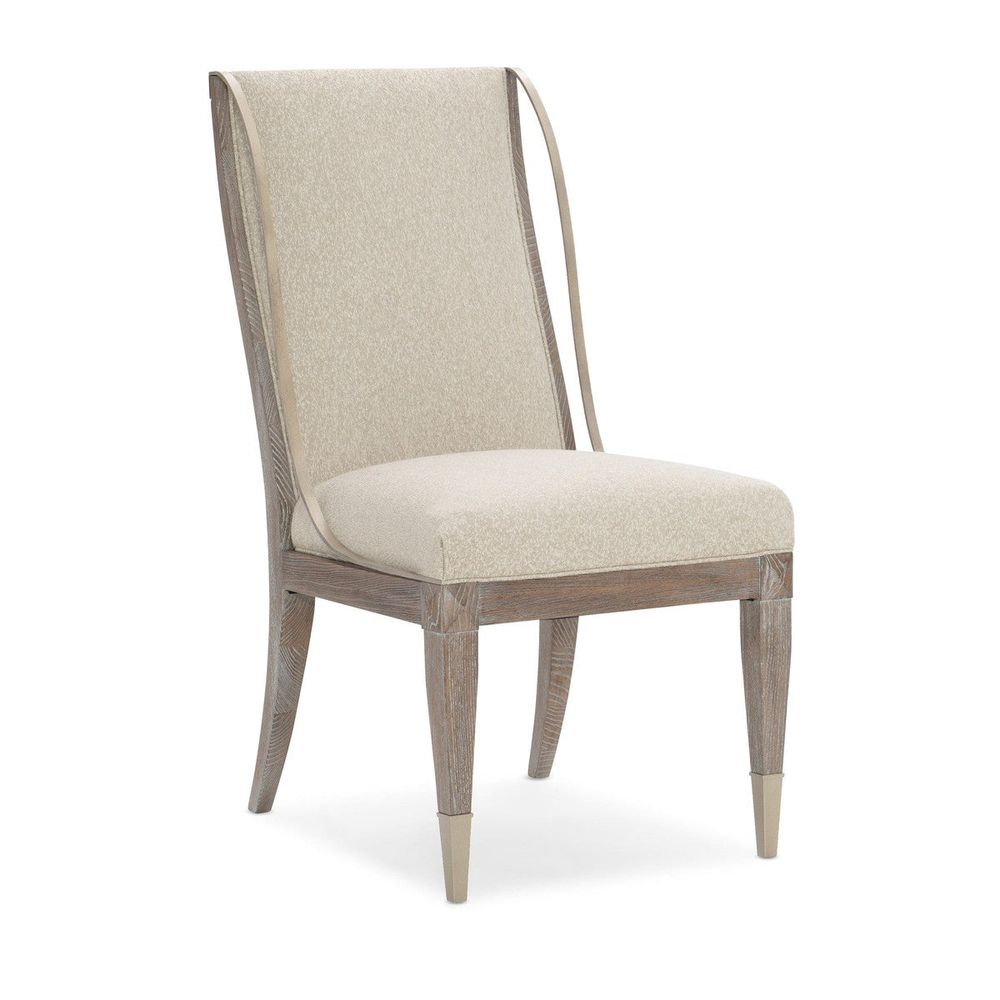 Welcome Side Chair - Brown, Beige, Gold – France & Son