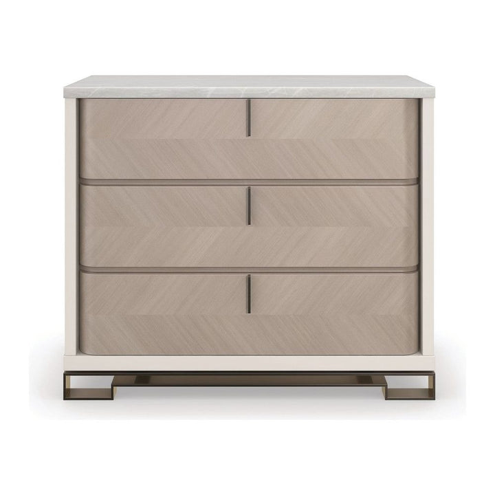 Dressers & Chests Whisper - Grey, White, Silver
