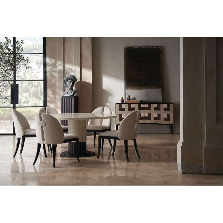 Dining Chairs Portrait Dining Chair - Brown, Silver