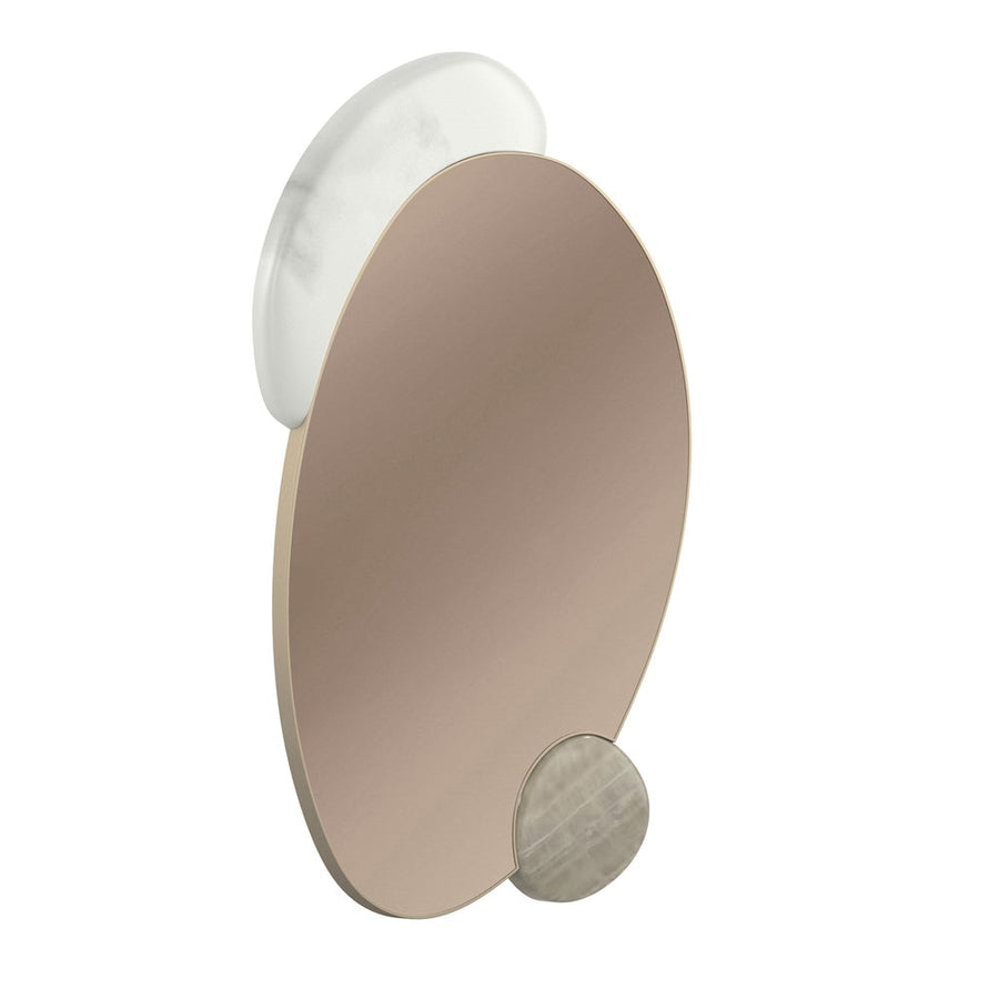 Wall Mirrors Reverb Mirror - Gold