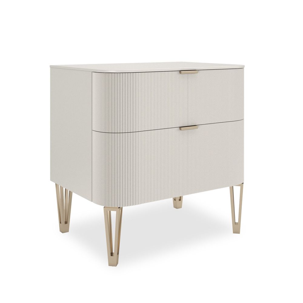 Nightstands Affection 26 - White, Gold