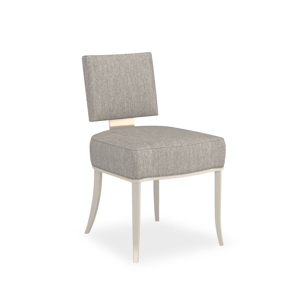 Dining Chairs Allocated Side Dining Chair - White, Gold