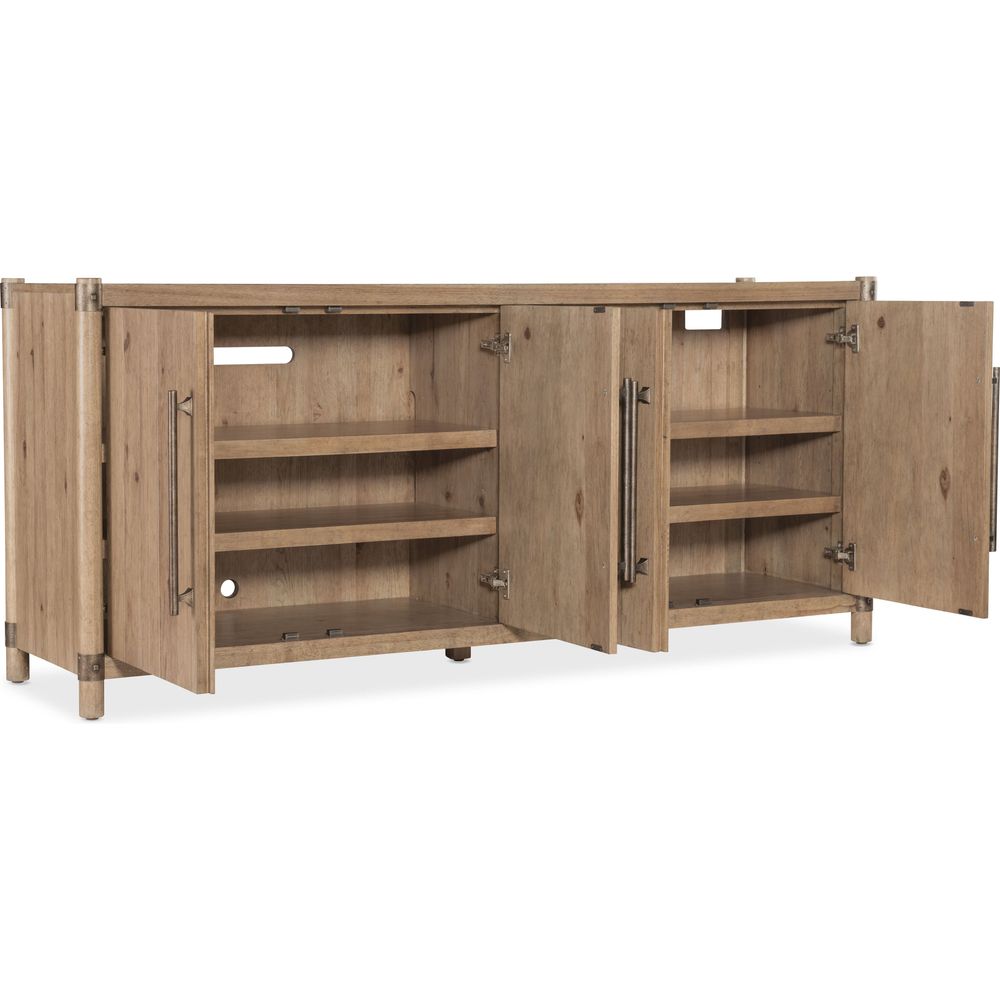 Terrace Row Entertainment Credenza - Light Wood