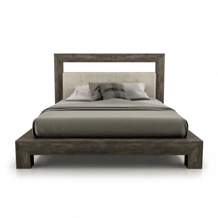 Cloé Queen Bed , Upholstered Headboard