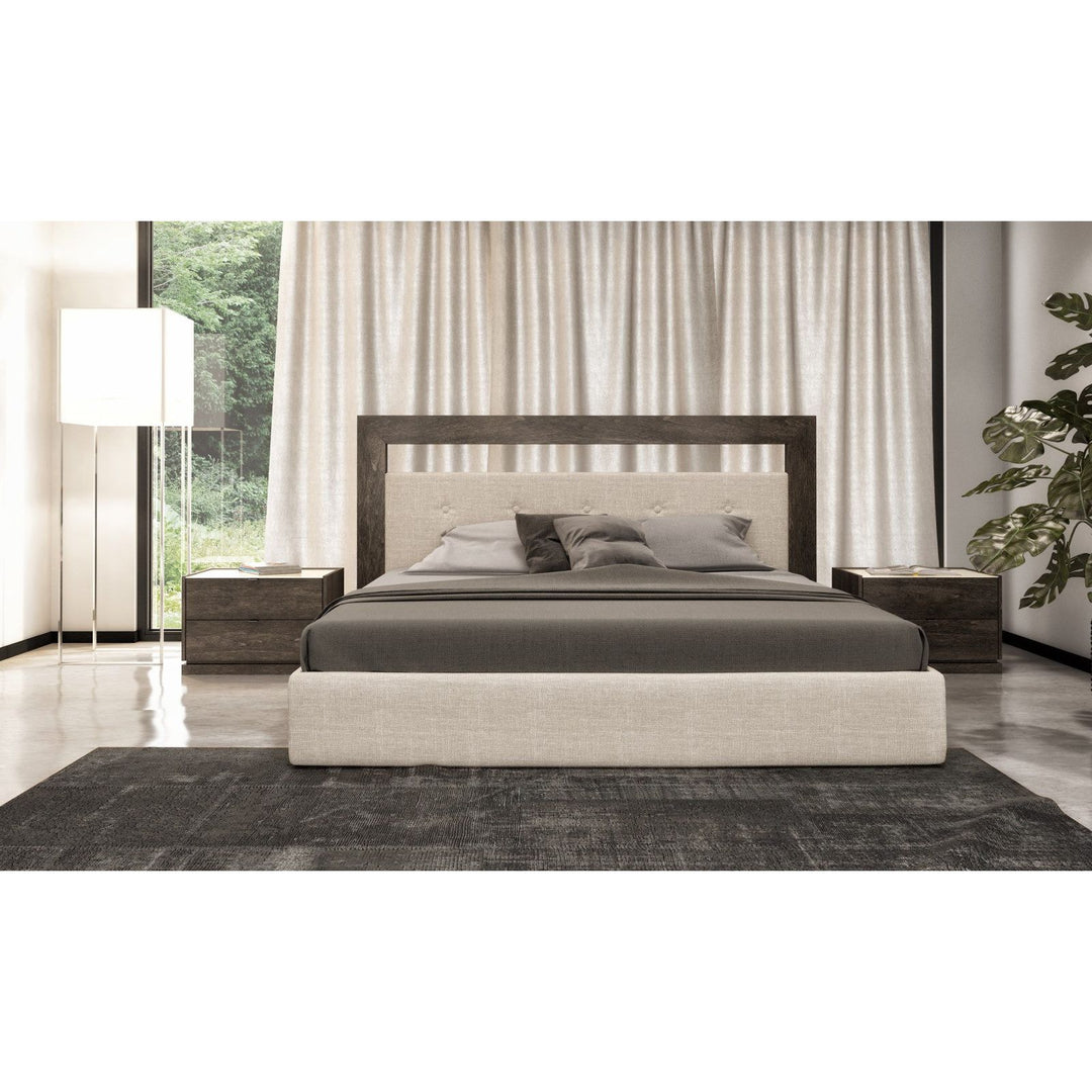 Cloé Queen Bed , Upholstered