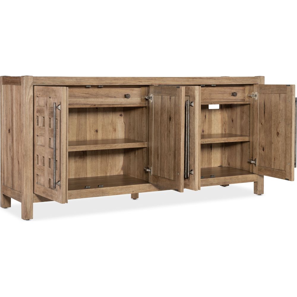 Vineyard Row Buffet - Light Wood
