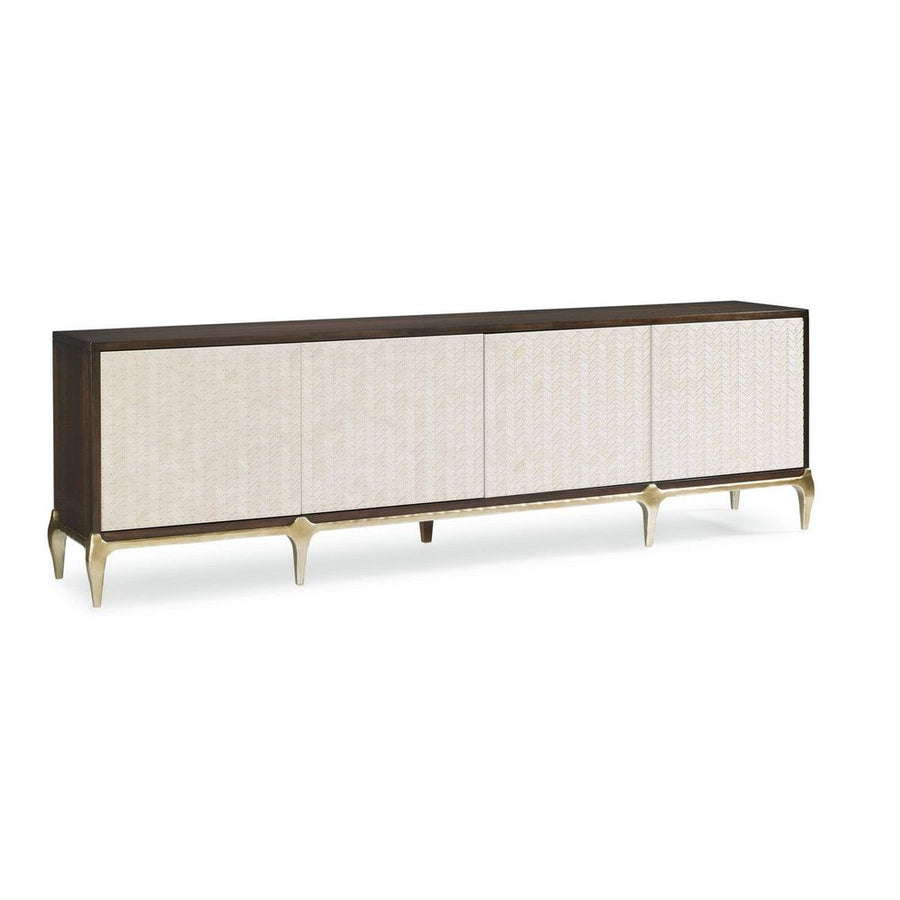 TV Stands & Media Consoles Visual Delight - Brown, Gold