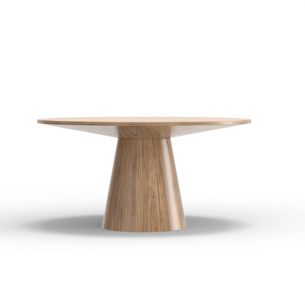 Cove Round Dining Table, Natural-Alpine Furniture-ALPINE-3859NAT-01-Dining Tables-2-France and Son