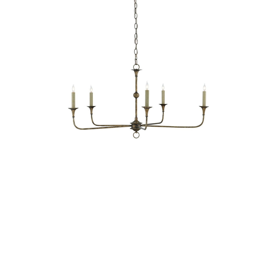 Nottaway Small Bronze Chandelier