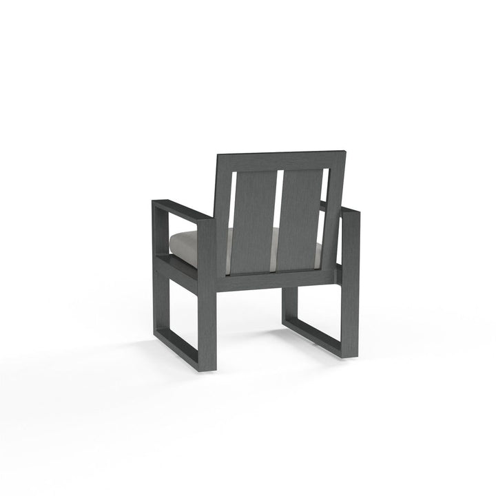 Outdoor Dining Chairs Redondo Dining Chair in Cast Silver, No Welt