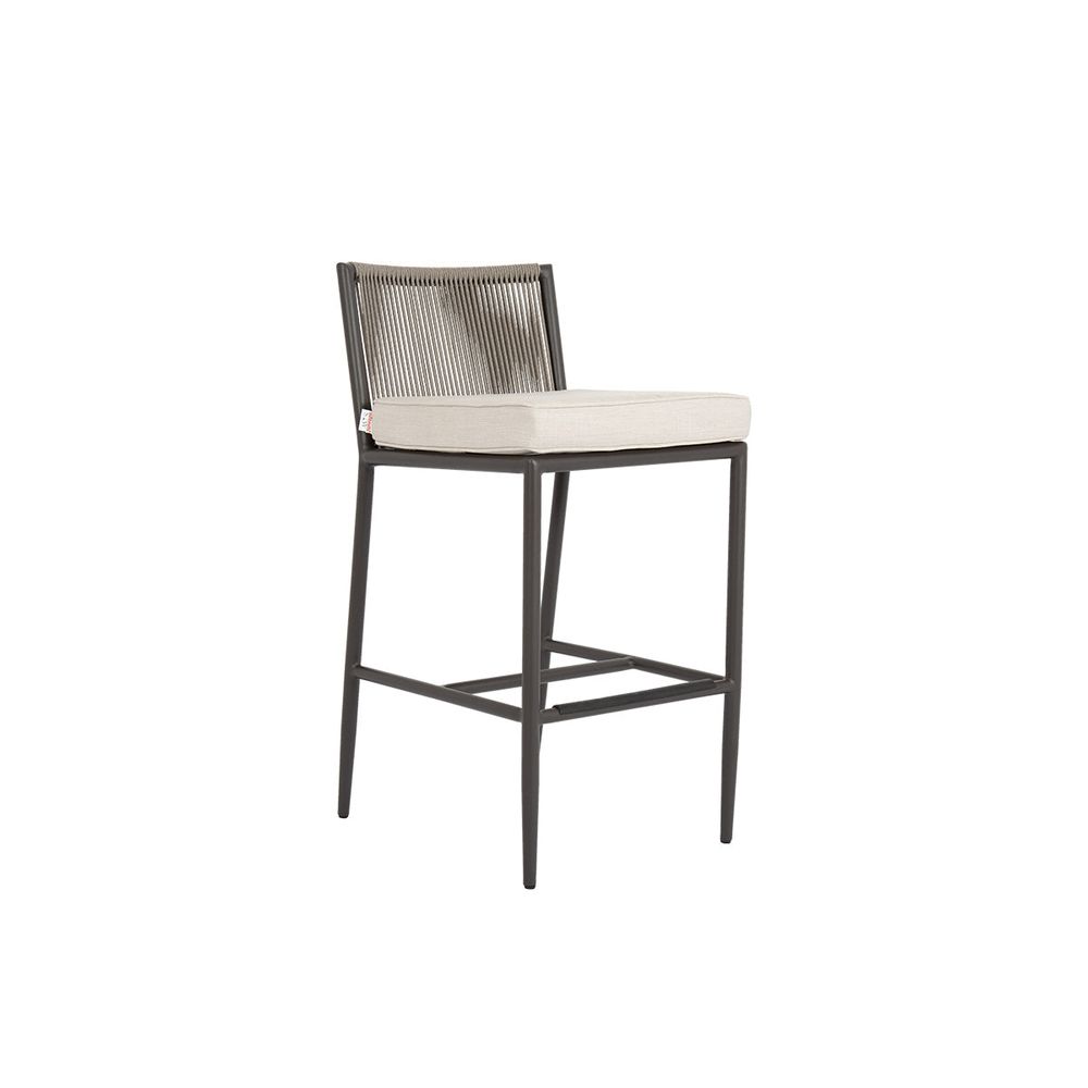 Outdoor Bar & Counter Stools Pietra Counterstool in Echo Ash, No Welt