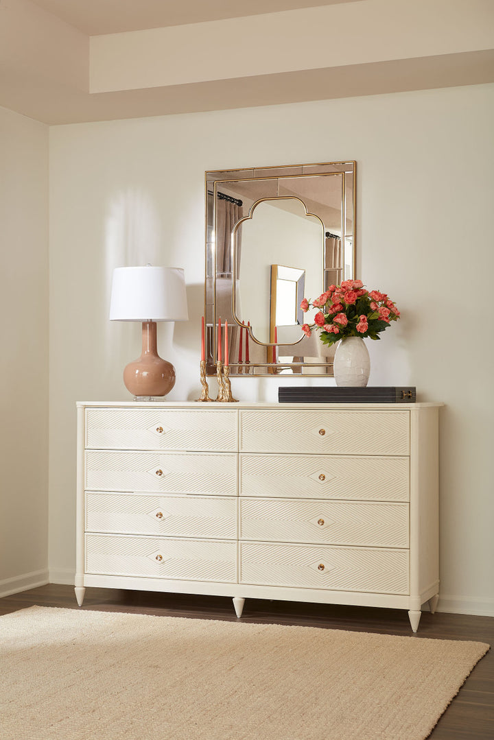 Cassia Large Mirror, Antique