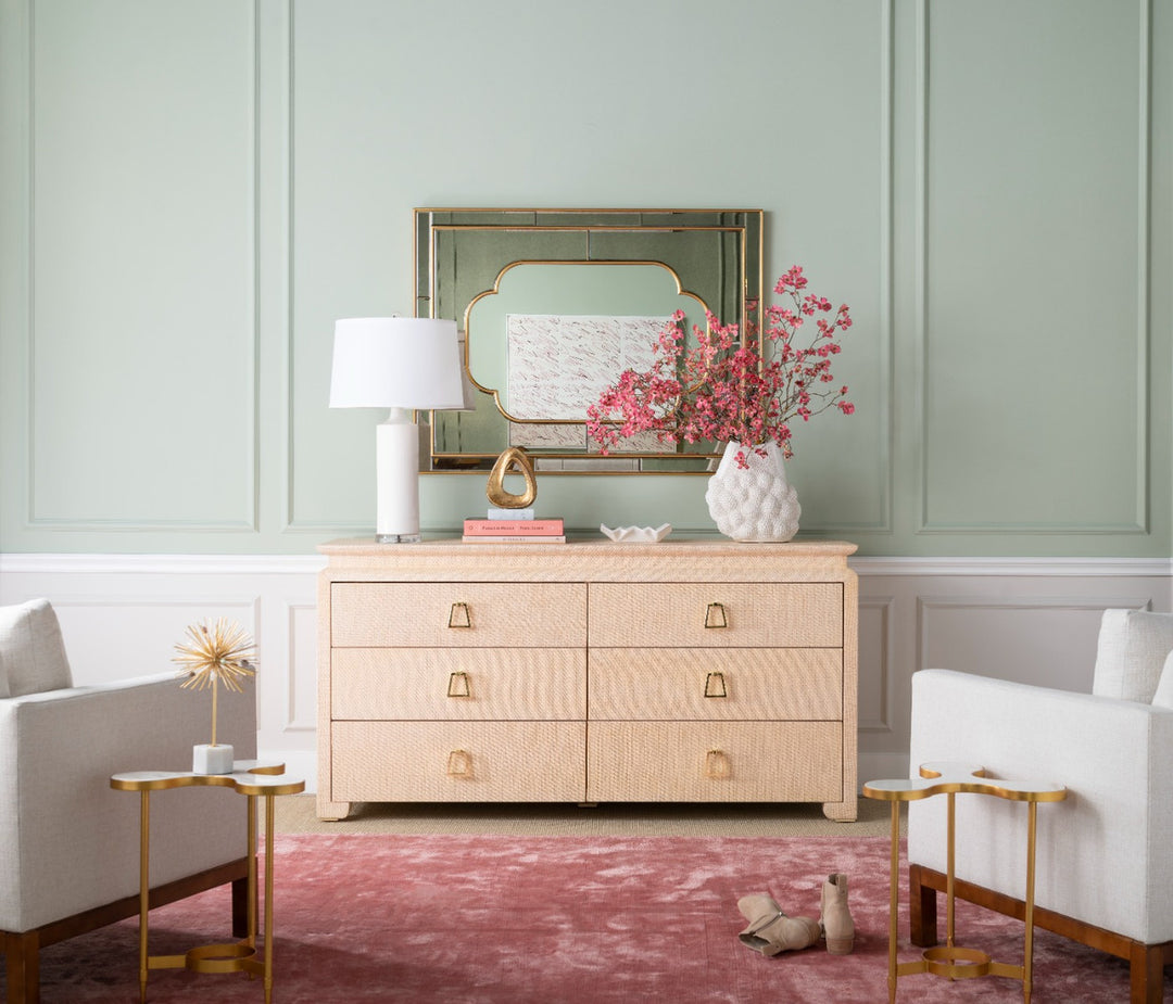 Cassia Large Mirror, Antique