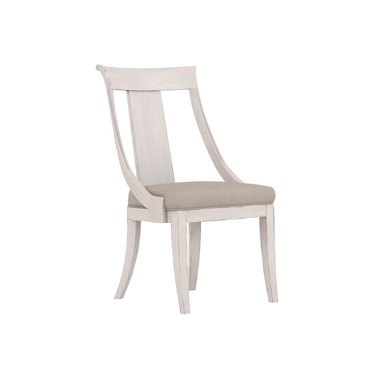 Alcove Side Chair, Belgian Ivory (Set of 2) - White