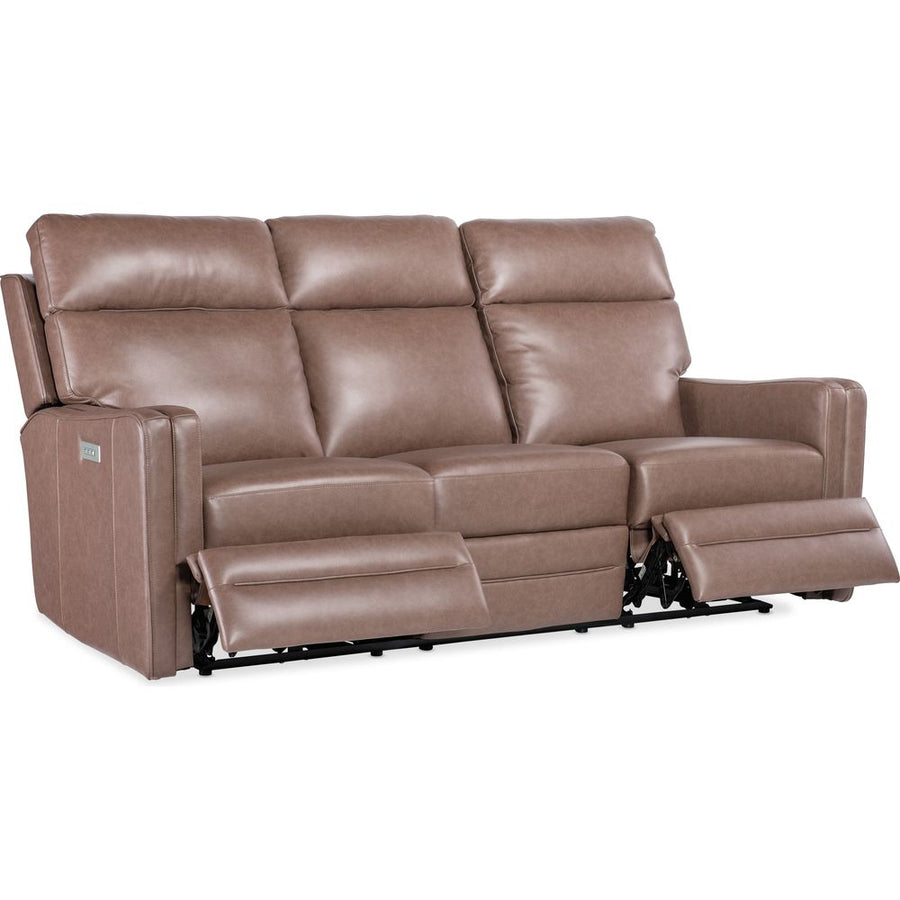 Sofas: Recliners Fletcher Zero Gravity Power Sofa w/Power Headrest and Lumbar - Brown