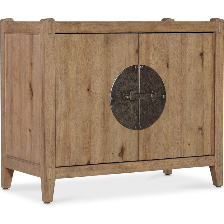 Vineyard Row Two-Door Nightstand - Light Wood
