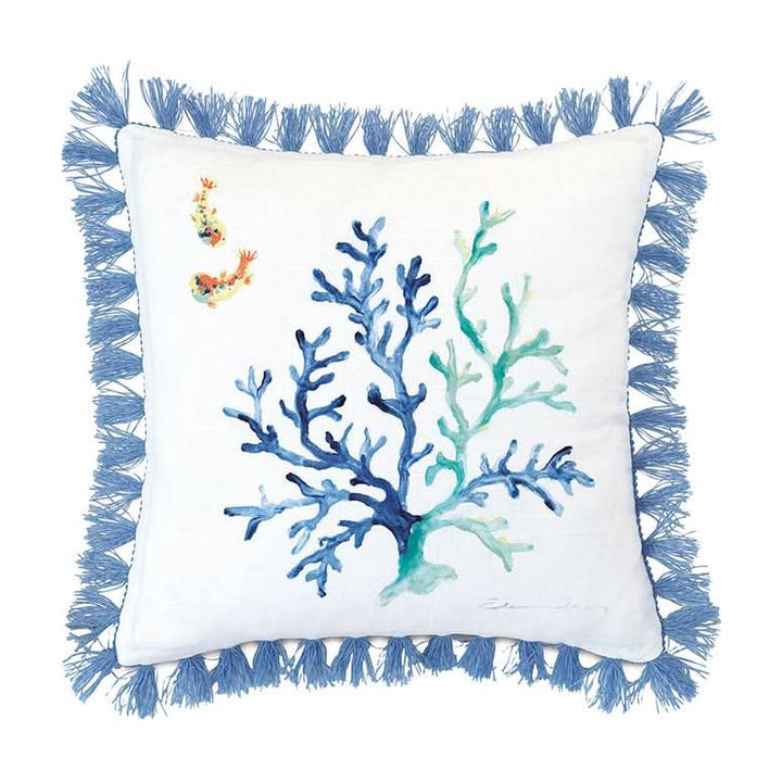 Pillows Jolly Handpainted Decorative Pillow