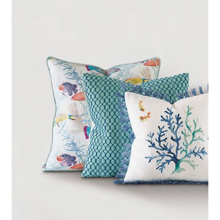 Pillows Jolly Handpainted Decorative Pillow