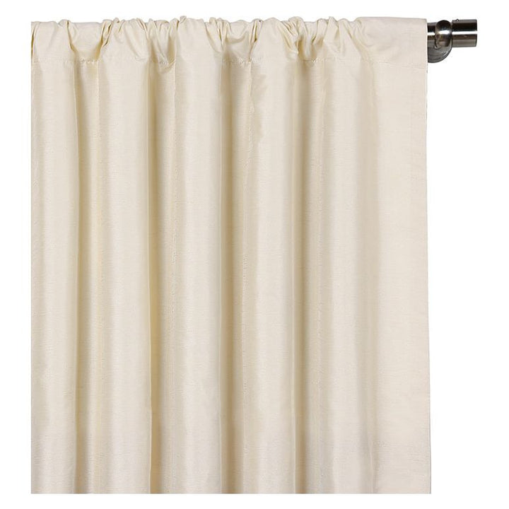 Curtain Panels Enigma Faux Silk Curtain Panel
