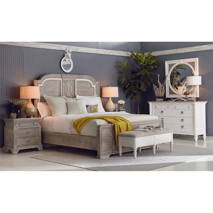 Summer Creek Light-Keeper's Bedside Chest - Grey