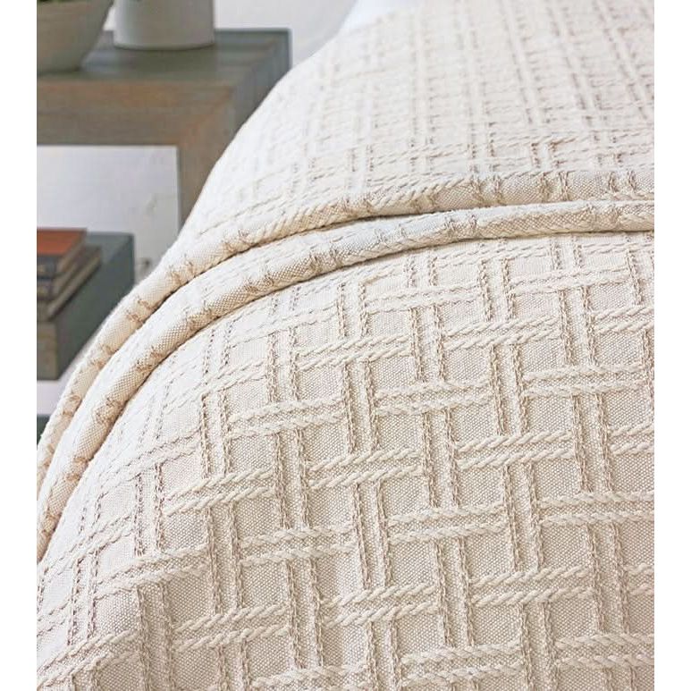 Moonlight Basketweave Coverlet