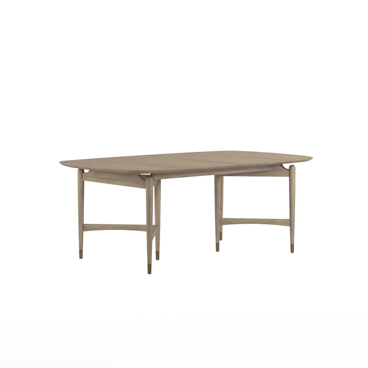 Finn Rectangular Dining Table - Brown