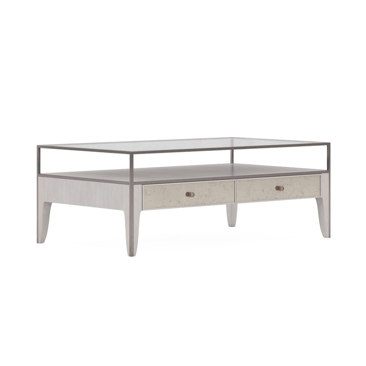 Mezzanine Rectangular Cocktail Table - Grey