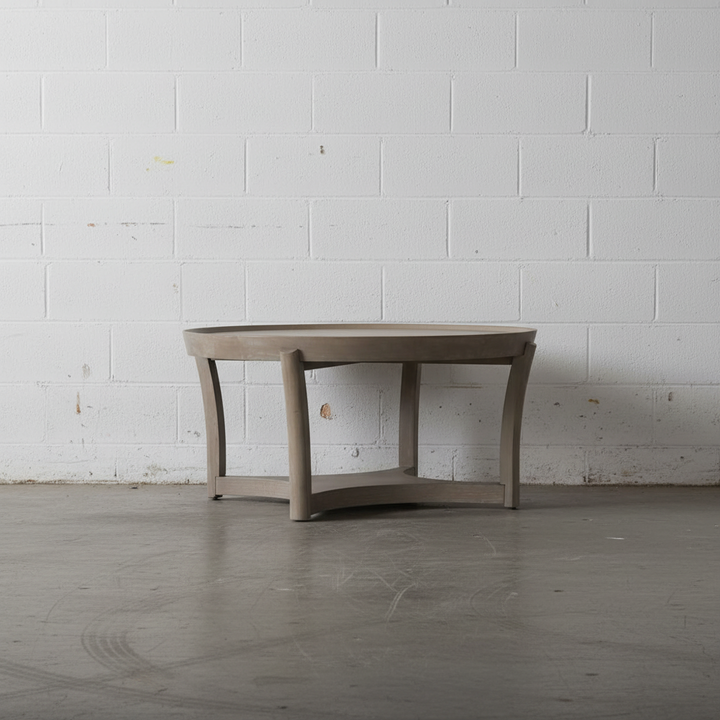 Affinity Round Cocktail Table - Grays - Open Box
