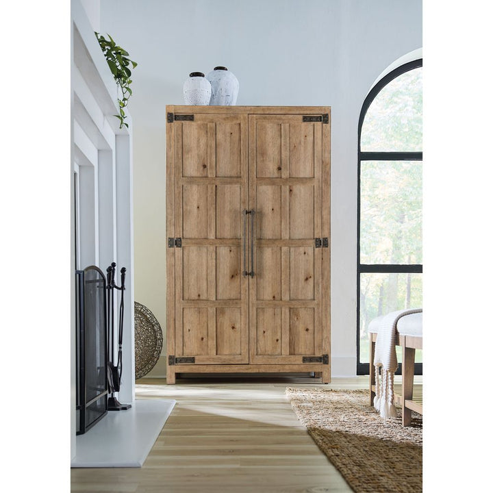 Armoires & Wardrobes Terrace Row Wardrobe - Light Wood