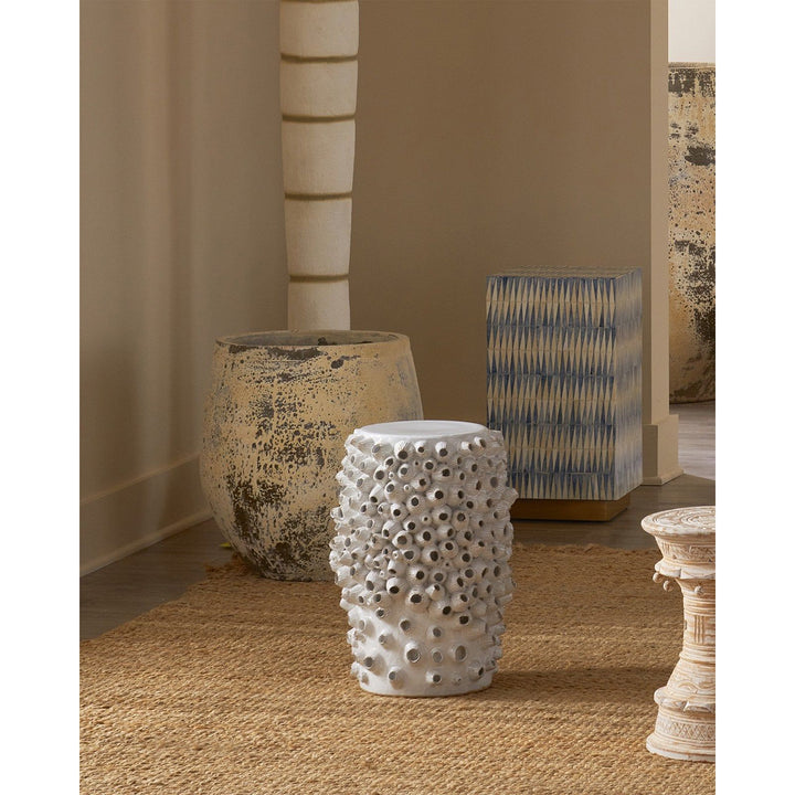 Barnacle White Accent Table