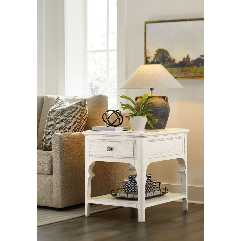 Side Tables Heritage End Table - Whites/Creams/Beiges