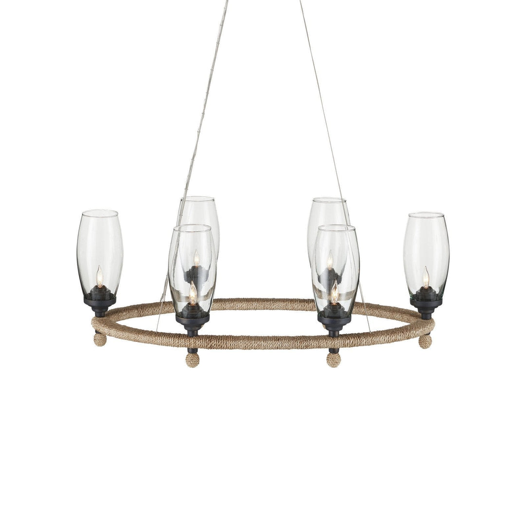 Hightider Glass Oval Chandelier