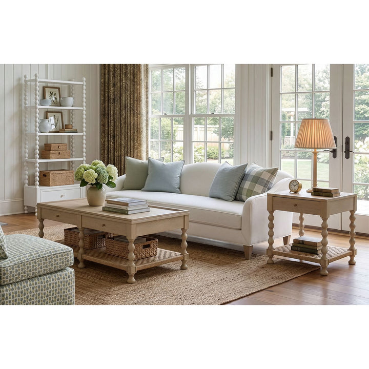 Haven Rectangular Cocktail Table — Sun Oak