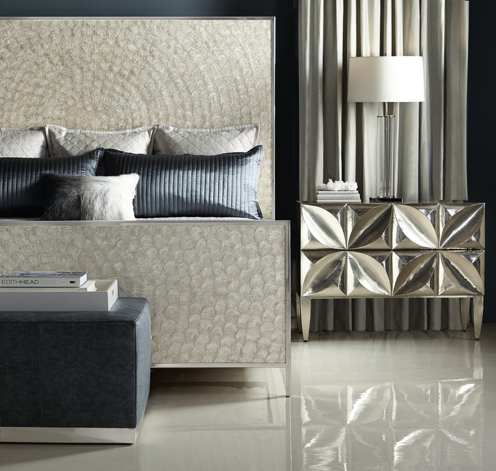 Helios King Capiz Shell Panel Bed