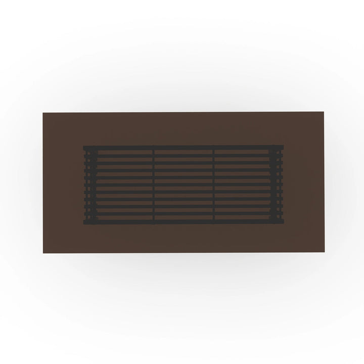 Pinstripe Dark Slatted Dining Table - image 3